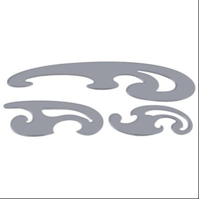 Krivuljar pk3 Educa 103 prozirni blister  1/12