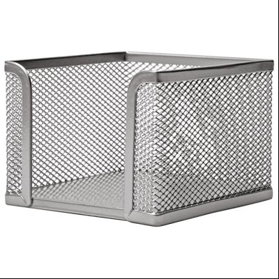 Blok kocka žica 9,5x9,5x9,5cm LD01-499 Fornax 190 srebrna