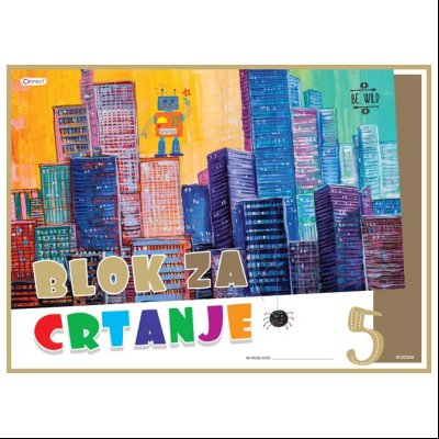 Blok za crtanje B-5 10L Connect 197