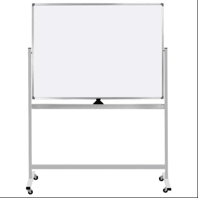 Tabla magnetna 120x90cm dvostrana + stalak sa točkićima WBAS0912 bela