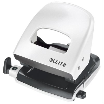 Bušač 2 rupe do  30 listova NeXXt Leitz 50082001 metalik beli blister
