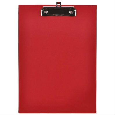 Podloga klip sa štipaljkom A4 kartonska pp Fornax 3298 crvena