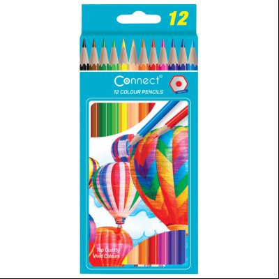 Boje drvene 12boja Connect 3474 blister