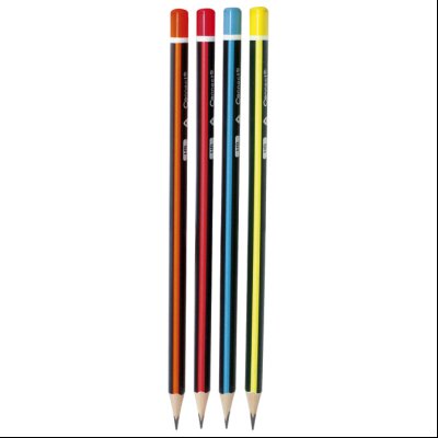 Olovka grafitna HB trouglasta 4boje Connect 3538 sortirano blister
