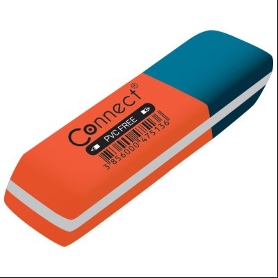 Gumica sintetička grafitna/hemijska Connect 3774 crvena/plava