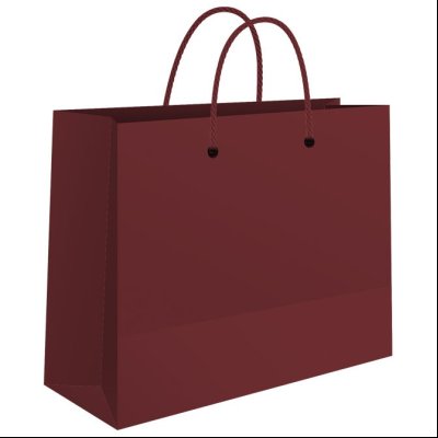 Kese ukrasne-butik male 24x16x7cm sjajne plastificirane Fornax bordo