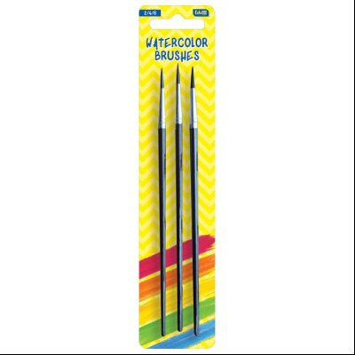 Četkice za vodene boje 251/ 4,6,8 Educa 6595 blister