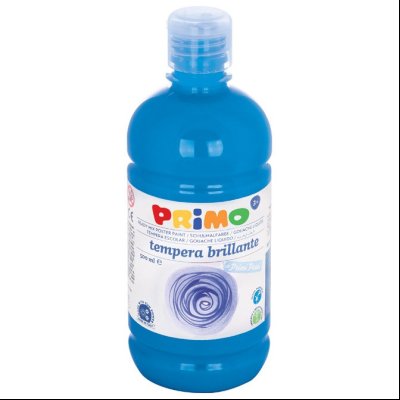 Boja tempera 0,5 litra Primo CMP 202BR500501 svetlo plava (cyan)