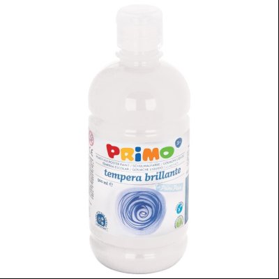 Boja tempera 0,5 litra Primo CMP 202BR500100 bela (white)