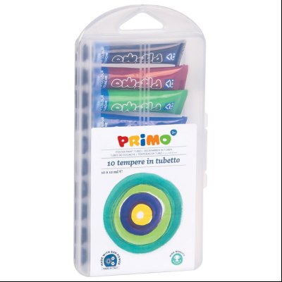 Boja tempera 12ml aluminijumska tuba 10boja/poly CMP 444T10SAP