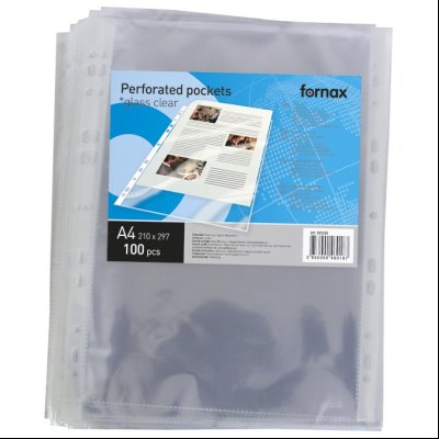 Fascikla uložna A4  60my pp sjajna pk100 Fornax 41758