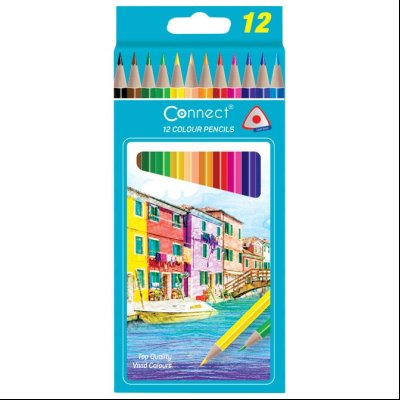 Boje drvene 12boja trouglaste Connect 8950 blister