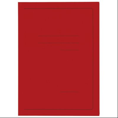 Fascikla klapna karton A4 215g Vip Fornax 10465 crvena