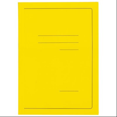 Fascikla klapna karton A4 215g Vip Fornax 10466 žuta