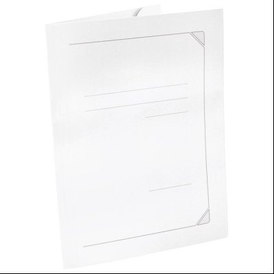 Fascikla klapna karton reciklirana A4 250g Ten Grafotisak 6371 bela