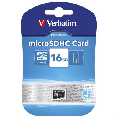 Kartica memorijska micro SDHC 16GB (class 10) Verbatim 44010 blister!!