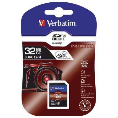 Kartica memorijska SDHC 32Gb (class 10) Verbatim 43963 blister!!