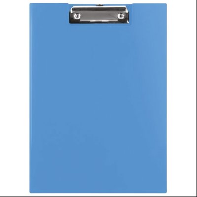 Podloga klip s preklopom i štipaljkom A4 kartonska pp Donau 2705001PL-10 plava