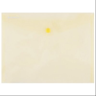 Fascikla koverta s dugmetom C5 pp Donau 8547001PL-11 providno žuta