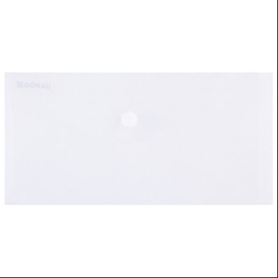 Fascikla koverta s dugmetom DL pp Donau 8548001PL-00 providna