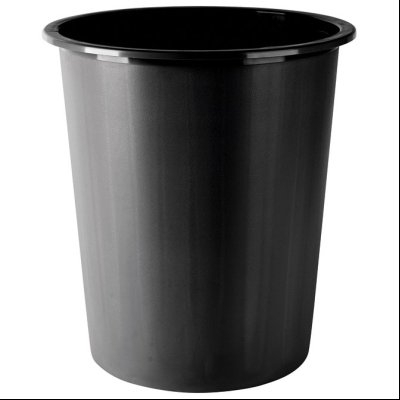 Korpa za papir pp 14L Bin Donau D305-01 crna