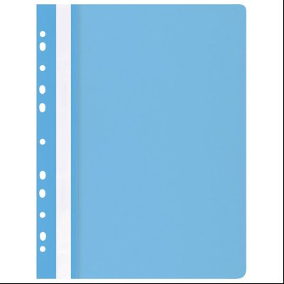 Fascikla mehanika euro pp A4 uložna Donau 21104121-21 svetlo plava