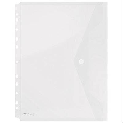 Fascikla koverta s dugmetom A4 pp uložna Donau 8540001PL-00 providna