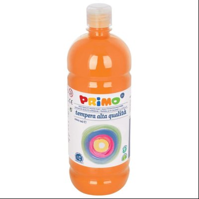 Boja tempera 1litar Primo CMP 204BR1000250 narandžasta (orange)