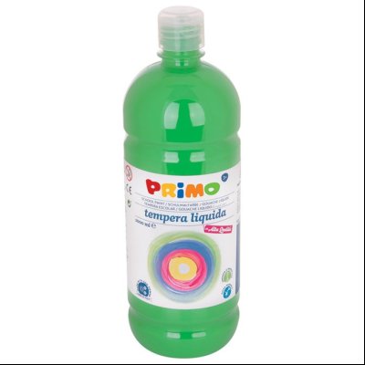 Boja tempera 1litar Primo CMP 204BR1000610 zelena (green)
