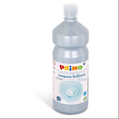 Boja tempera 1litar Primo CMP 204BR1000910 srebrna (silver)