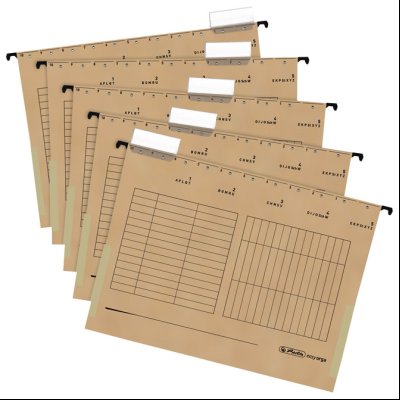 Mapa viseća 33-V s platnom Herlitz 5874557 natron