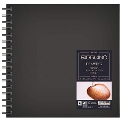 Blok drawing book spirala 30x30cm 60L 160g Fabriano 43213030
