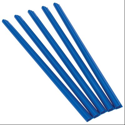 Lajsna klizna  3mm/297mm pvc (15 listova) pk50 Fellowes D103BL plava