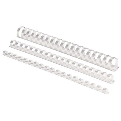 Spirala plastična fi-25mm (181-200 listova) pk50 Fellowes 5348204 bela