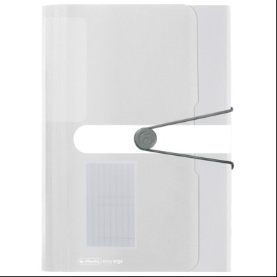 Mapa za kućni budžet 12 pregrada s gumicom A4 pp Herlitz 11277936 bela