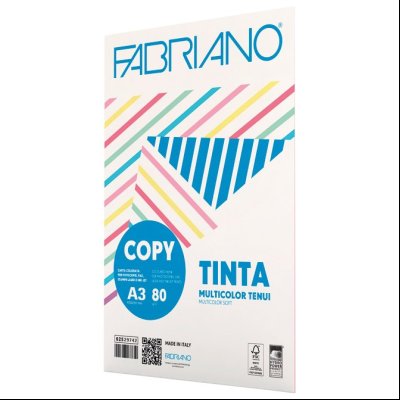 Papir Copytinta A3  80g pk250 Fabriano 62629742 jarka mešavina 5boja!!