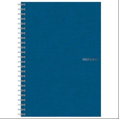 Sveska spirala A5 linije 70L 85g EcoQua Fabriano 14821312 plava