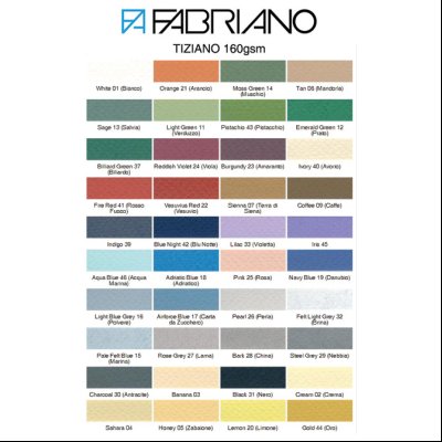 Papir Tiziano A4 160g pk50 Fabriano 21297143 pistacchio