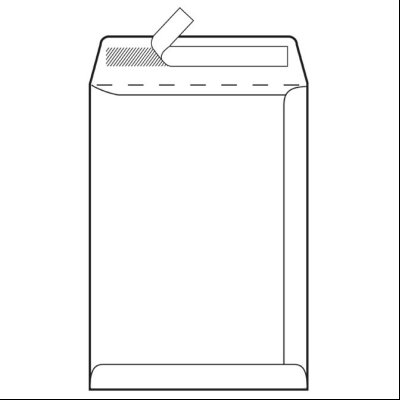 Koverte-vrećice B4-BB (25x35cm) strip pk500 Fornax