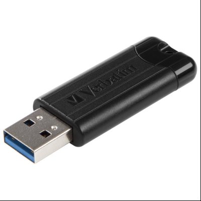 Memorija USB 3.2  16Gb PinStripe Verbatim 49316 crna blister