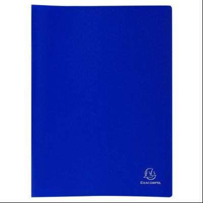 Mapa uložna varena A4 sa 10 fascikli "U" pp Exacompta 8512E plava