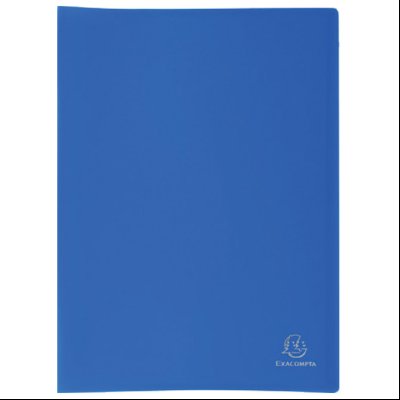 Mapa uložna varena A4 sa  40 fascikli "U" pp Exacompta 8547E plava