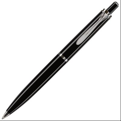 Olovka hemijska Classic K205+kožna bela futrola+poklon kutija G30 Pelikan 971861 crna