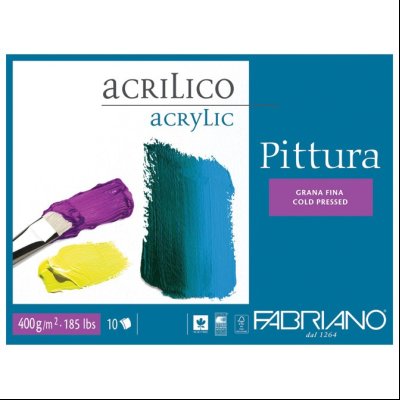 Papir Pittura Acrilico/Olio 50x70cm 400g  Fabriano 04405700