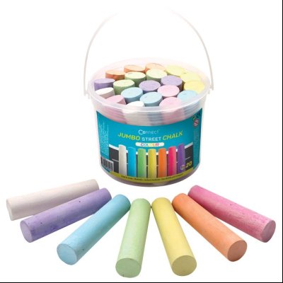 Kreda za beton 7boja Jumbo pk20 Connect 18534