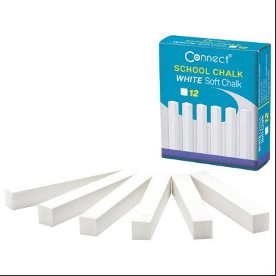 Kreda školska četvrtasta soft pk12 Connect 18535 bela