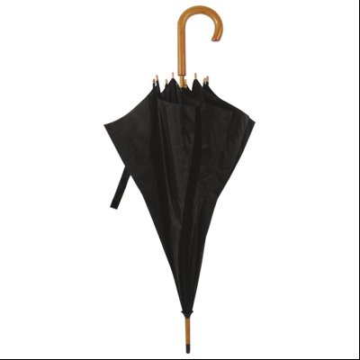 Kišobran automatik sa drvenom ručkom classic 63cm 8 panela 18828 crni