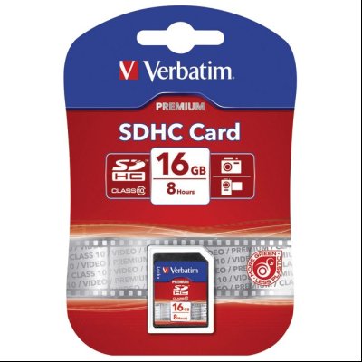 Kartica memorijska SDHC 16GB (class 10) Verbatim  43962 blister!!