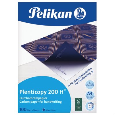 Indigo ručni A4 pk100 200H FSC Pelikan 404426 plavi