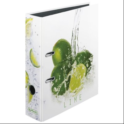 Registrator A4 široki samostojeći Fresh Fruits limeta Herlitz 11306008